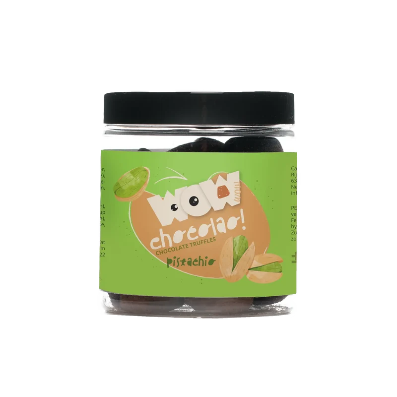 WOW Chocolao! Pistachio – Chokladtryffel med pistage