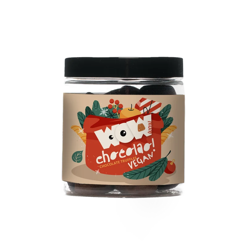 WOW Chocolao! Vegansk Chokladtryffel - Christmas Edition 130g