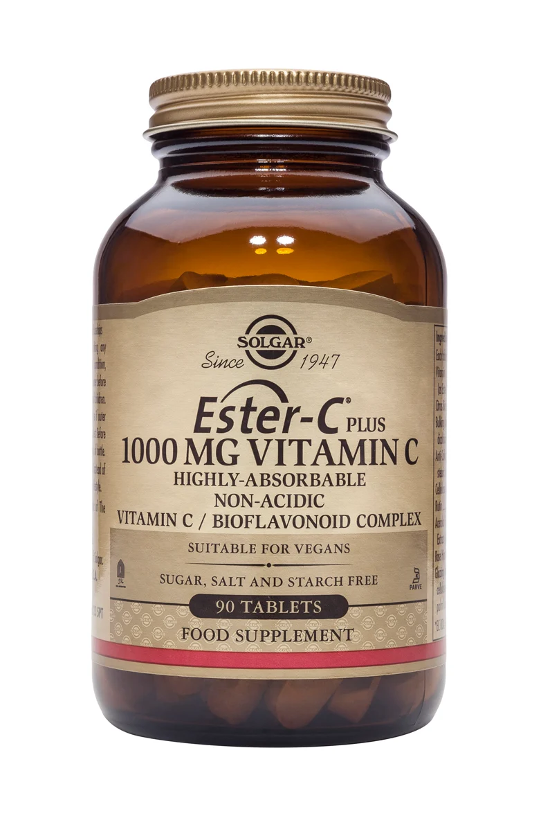 Ester-C Plus, 1000 mg, 90 tabletter