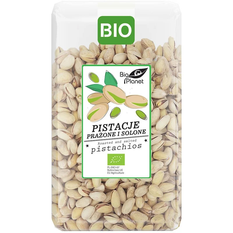 Geröstete und gesalzene Pistazien BIO 700 g - BIO PLANET