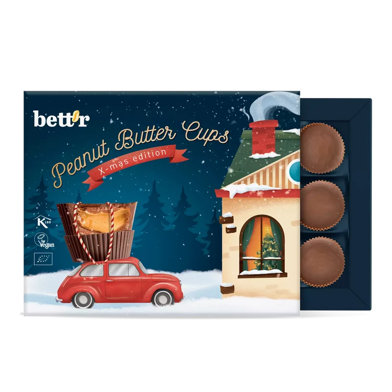 Bettr Peanut Butter Cups 156g