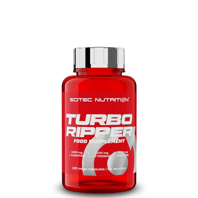 Turbo Ripper Fettförbrännare 100 Kapslar