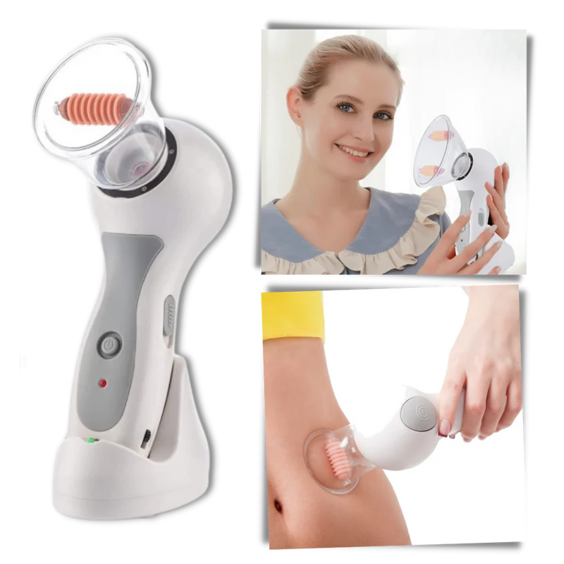 Bärbar sugmaskin för celluliter