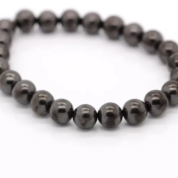 Armband 8mm Shungit