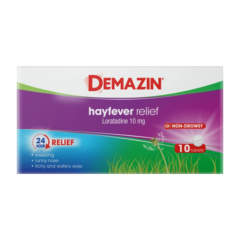 DEMAZIN hayfever relief tab 10s