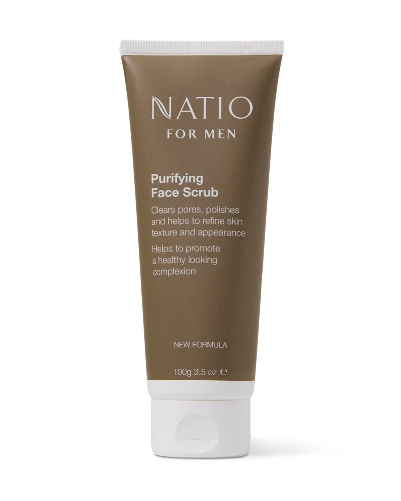 Natio Men Purifying Face Scrub 2026