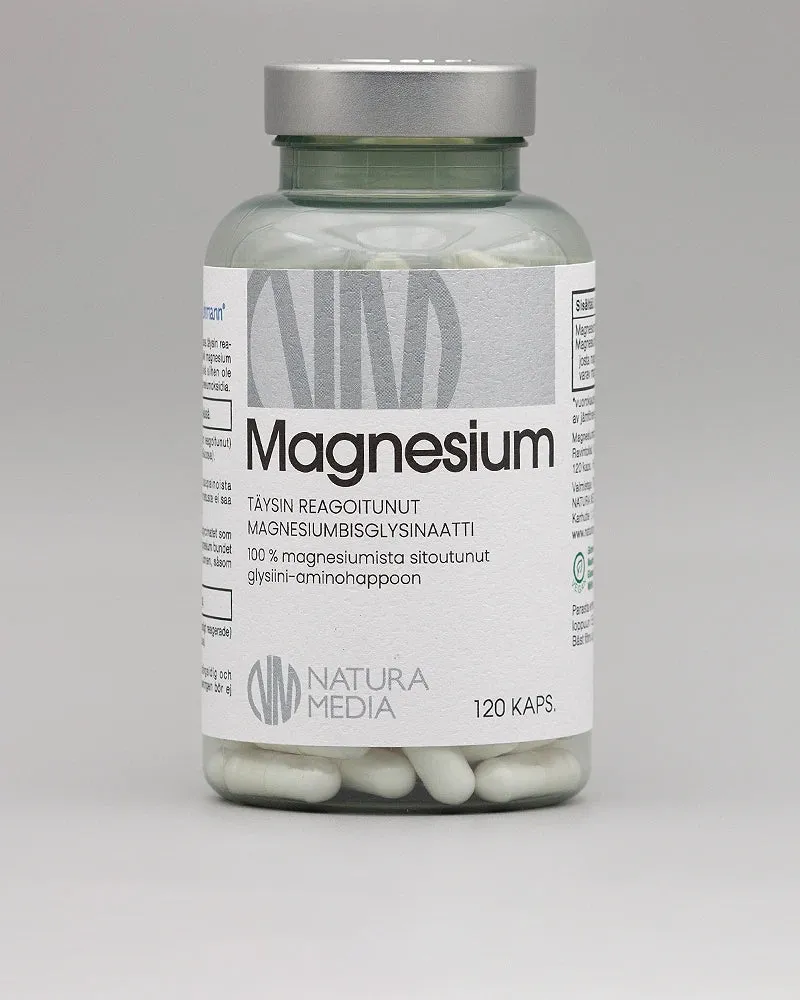 Magnesiumbisglycinat 120 kapslar