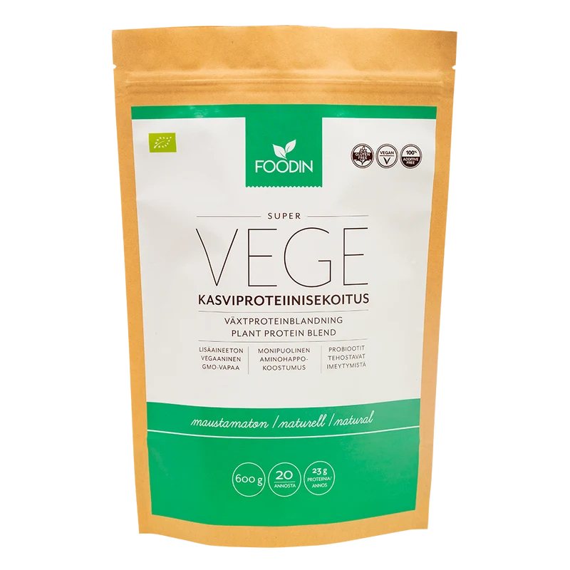 Super Vege växtproteinblandning, 600 g