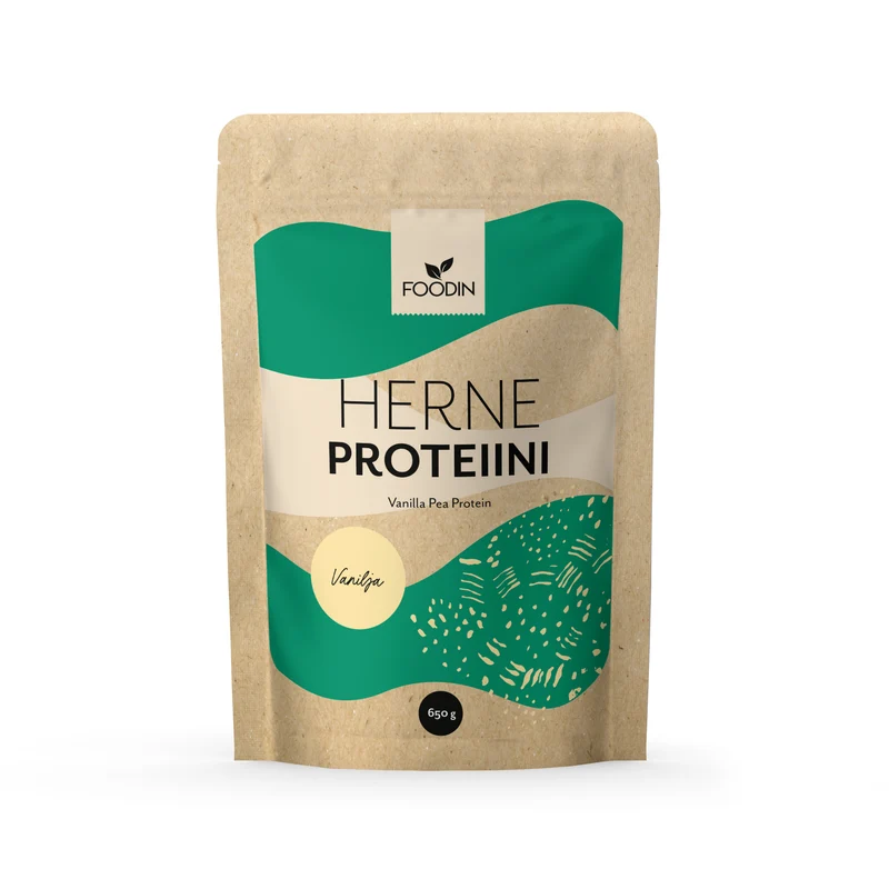 Ärtprotein, vanilj, 650 g