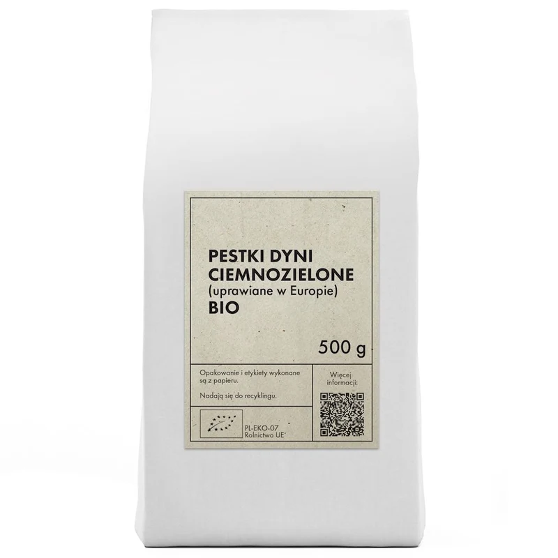 BIO 500 g - THE PLANET Dunkelhäutige Kürbiskerne (angebaut in EUROPA) BIO 500 g - THE PLANET