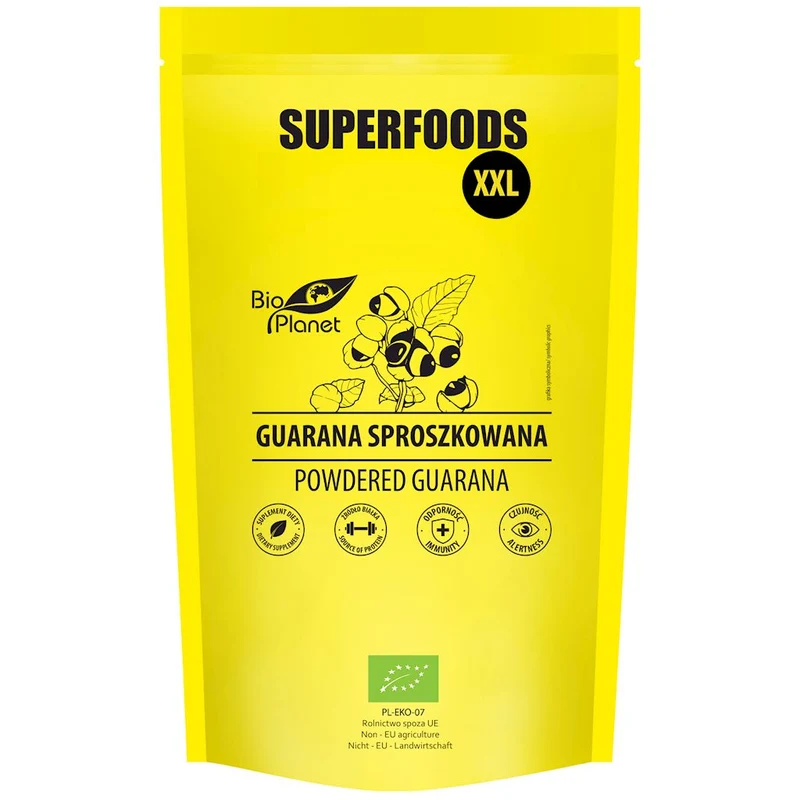 GUARANA SPRINKLED BIO 500 g - BIO PLANET SUPERFOODS