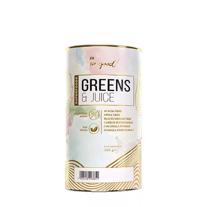 GREENS & JUICE LEMON FIBER 360 g - SO GUT!
