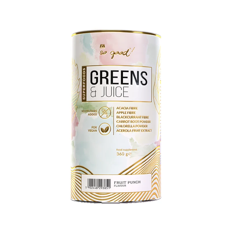 GREENS & JUICE FRUIT FIBER 360 g - SO GUT!