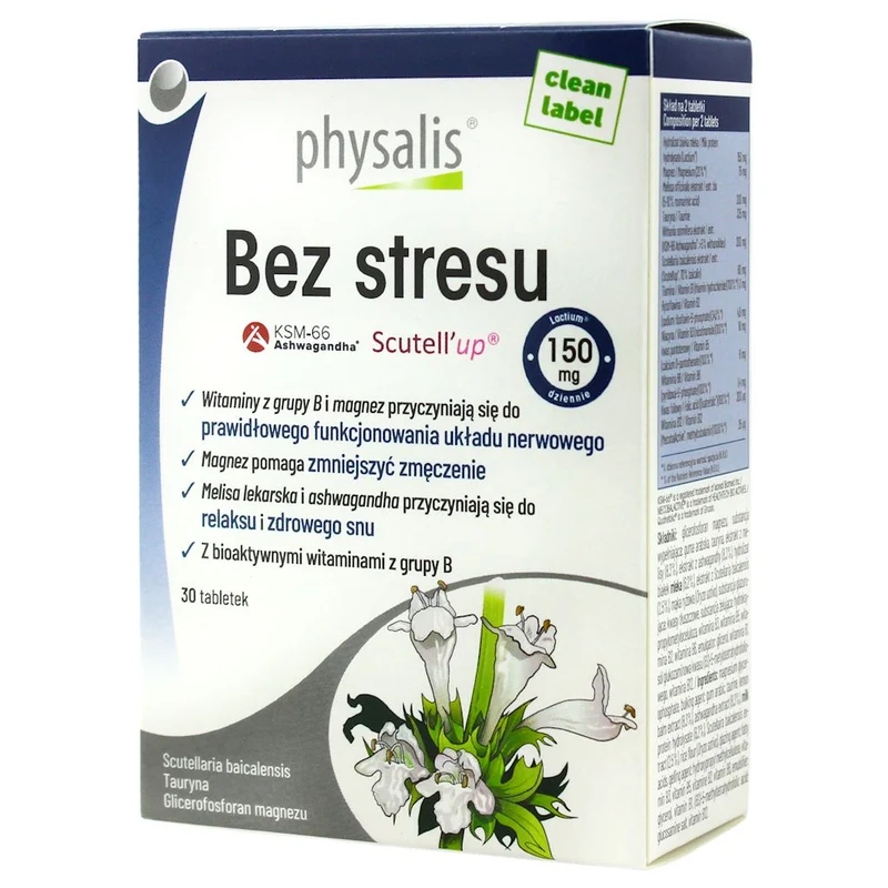 STRESS REDUKTIONS-TABLETTEN 30 Stk. - PHYSALIS