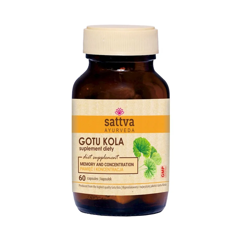 GOTU KOLA EXTRACT (450 mg) 60 KAPSELN - SATTVA
