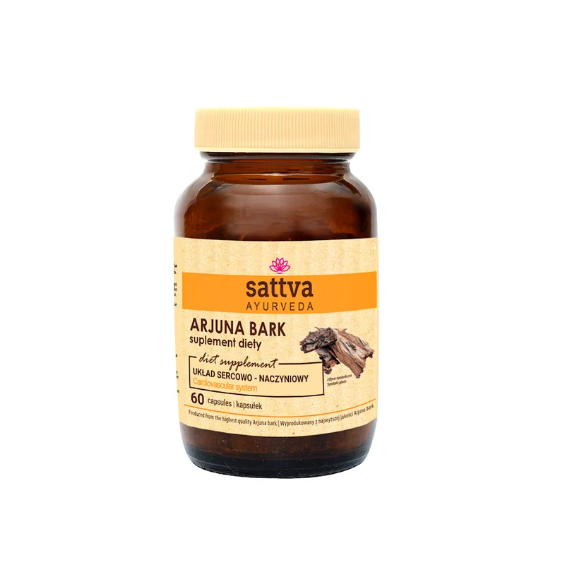ARJUNA BARKE EXTRACT (450 mg) 60 KAPSELN - SATTVA