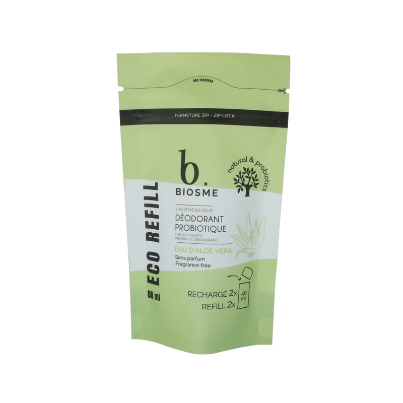 Biosme deo Eau D'Aloe vera refill 80ml, deodoranttitäyttö