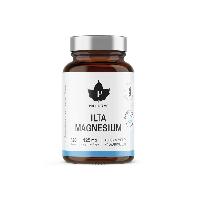 Kvällsmagnesium, 120 kps, 104 g