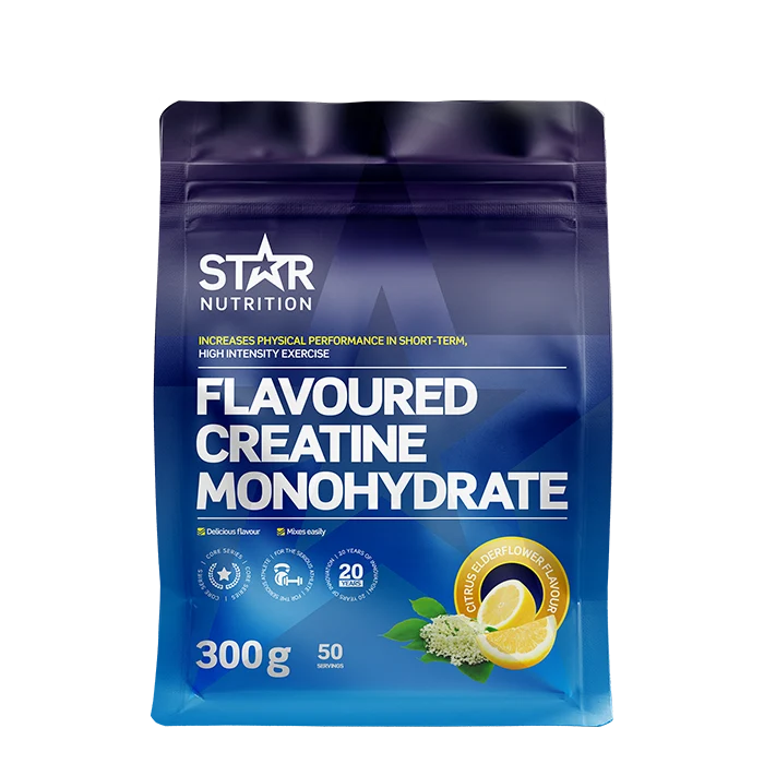 Smaksatt Kreatin Monohydrat 300 g