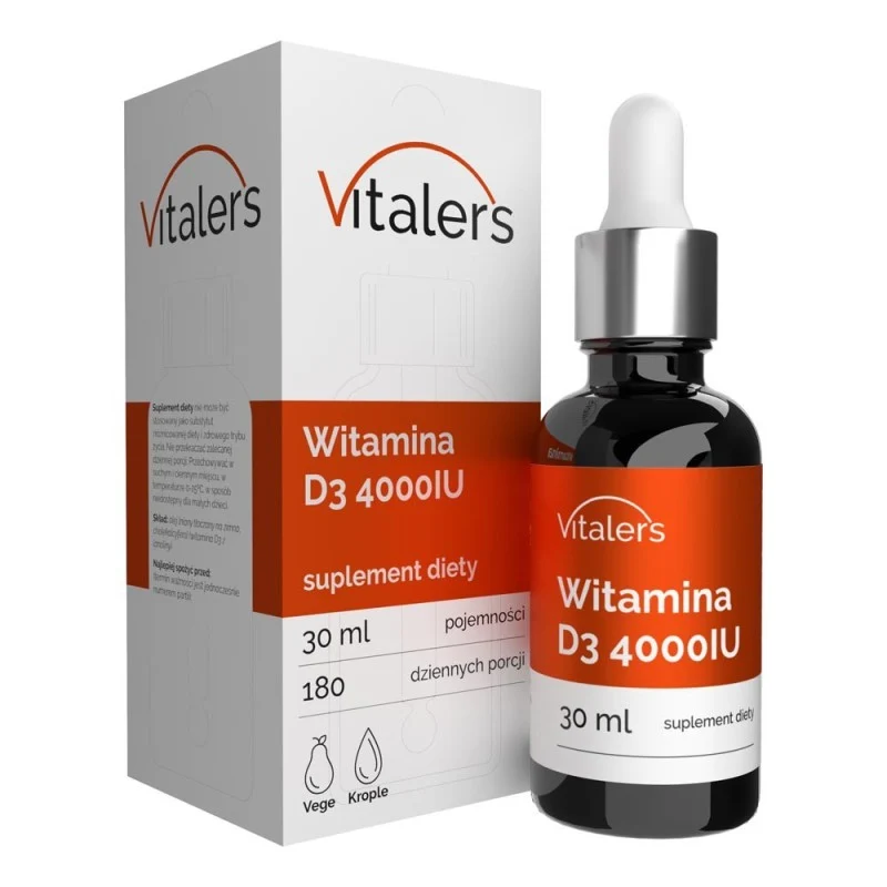 Vitaler's Vitamin D3 4000IU 30ml