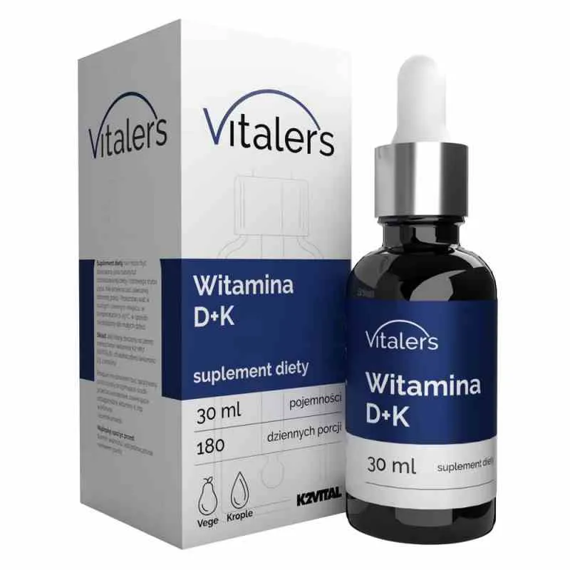 Vitaler's Vitamin D3K2 2000IU 75 mcg 30 ml