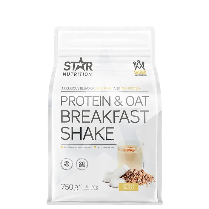 Protein & Oat Breakfast Måltidsersättnings Shake 750 g