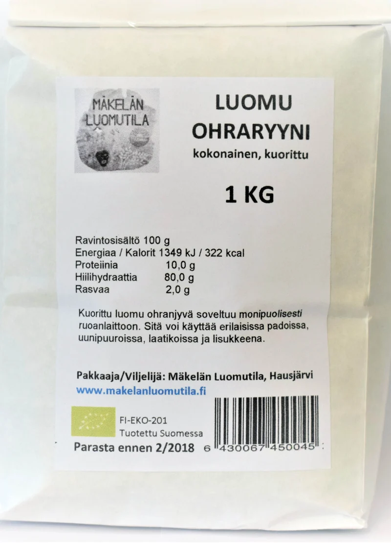 Korngryn, hela, 1 kg