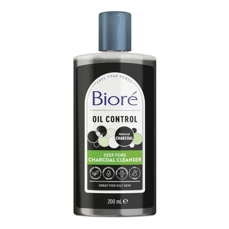 BIORE Charcoal Cleanser 200ml