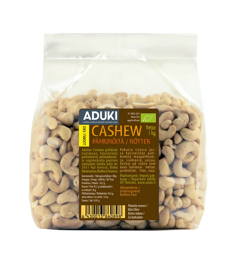 Cashewnötter, 1 kg