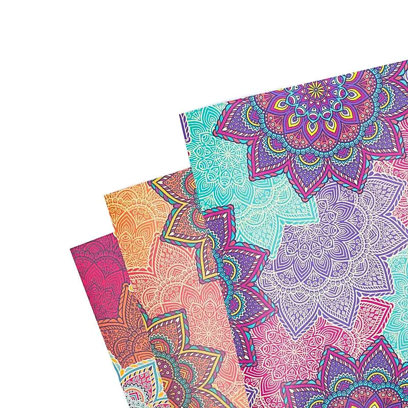 Presentpapper Mandala 3 st