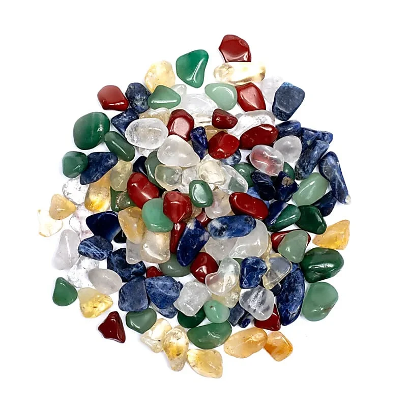 Tiibetiläinen Viiden Chakran kristallimix n. 500g