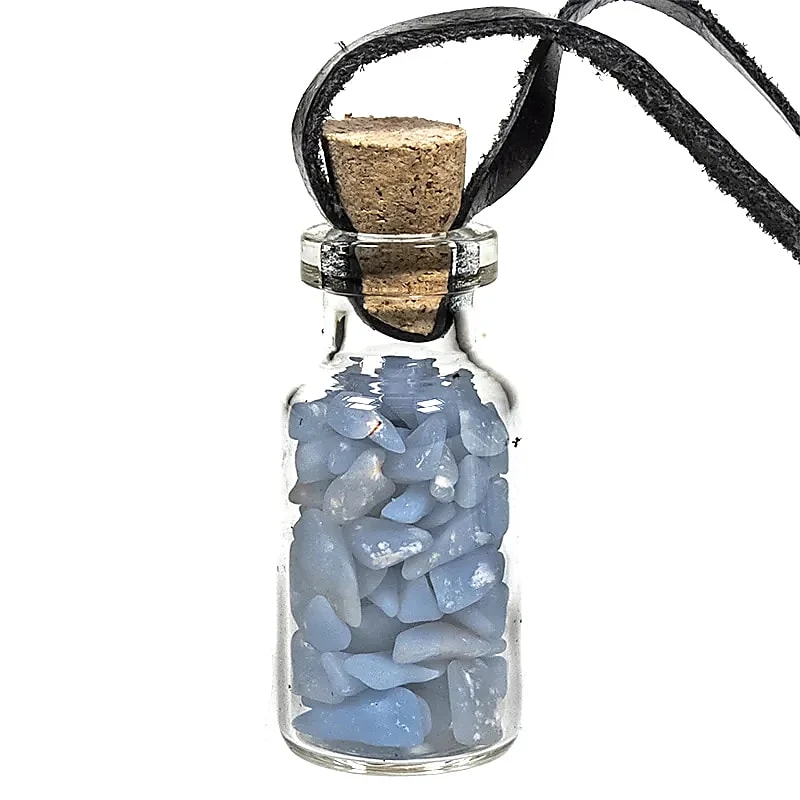 Angelit – miniflask-halsband (3,5 cm)