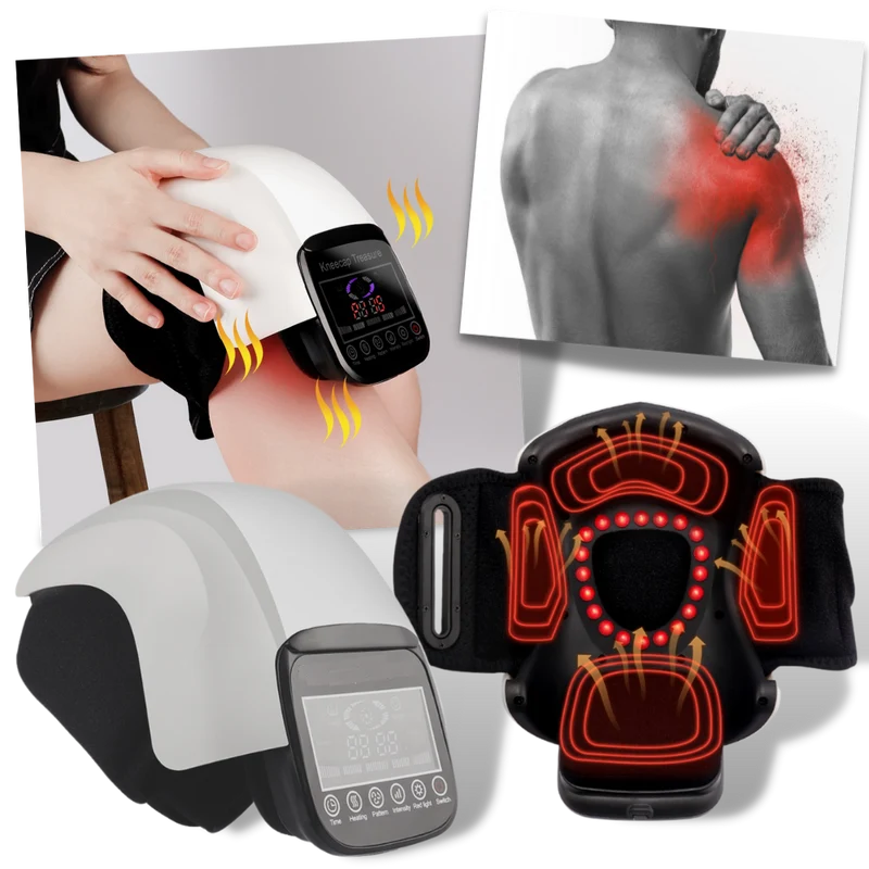 Elektrisk infraröd knä massageapparat