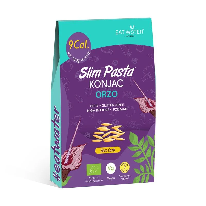 Glutenfrei ORZO SHAPED MAKARON (KONJAC) BIO 270 g (200 g) - SLIM