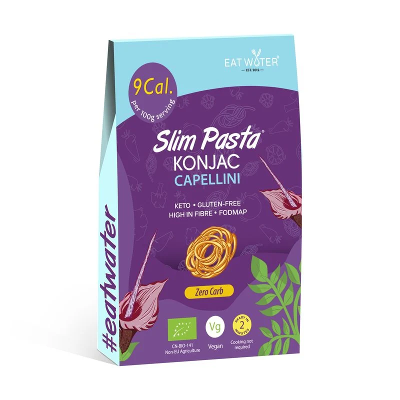 Glutenfreie CAPELLINI MAKARON (KONJAC) BIO 270 g (200 g) - SLIM