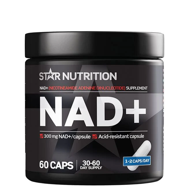 NAD+ 300 mg 60 kapslar