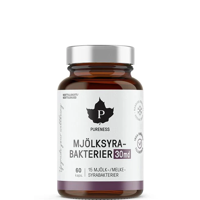 Mjölksyrabakterier 30 md 60 kapslar