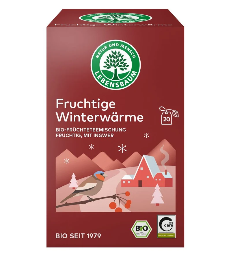 Winterwärmender Früchtetee BIO (20 x 2 g) 40 g - LEBENSBAUM (SAISONALPRODUKT)