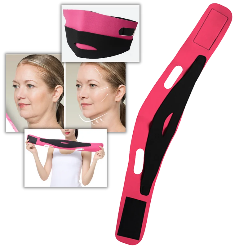 Elastiskt band för ansiktslyftning