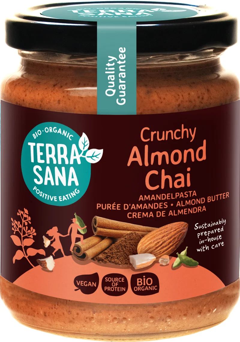 CHAI CRUNCHY Mandel-CREME BIO 250 g - TERRASANA