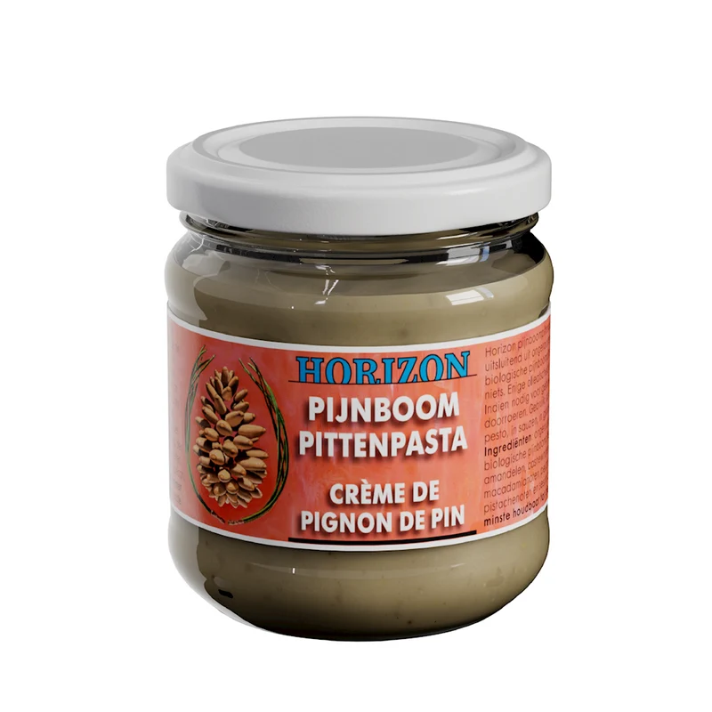 100 % glutenfreie Pinienkerncreme BIO 175 g - HORIZON