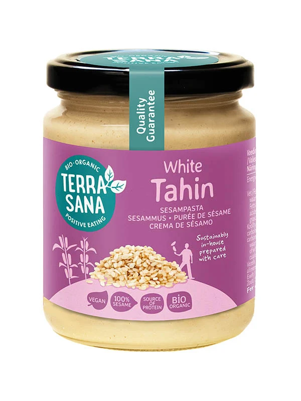 WEISSER TAHINI (SEASAME-PASTE) BIO 250 g - TERRASANA
