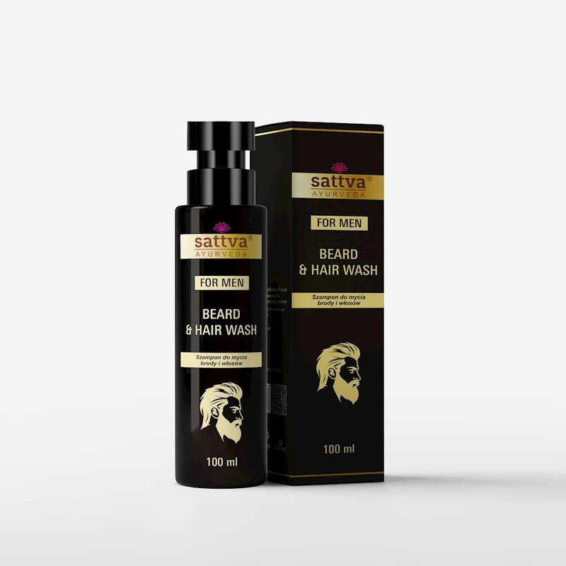 Bart- und Haarshampoo 100 ml - SATTVA