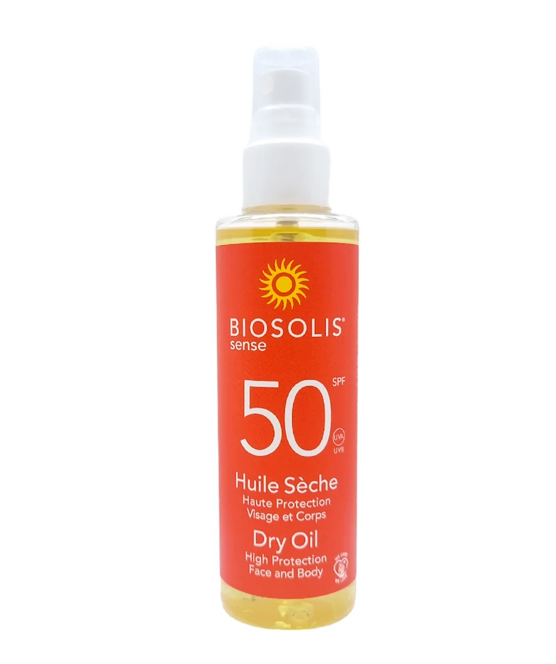 Sonnenschutz Trockenes Körperöl SPF 50 150 ml - BIOSOLIS (SENSE) (SAISONPRODUKT)