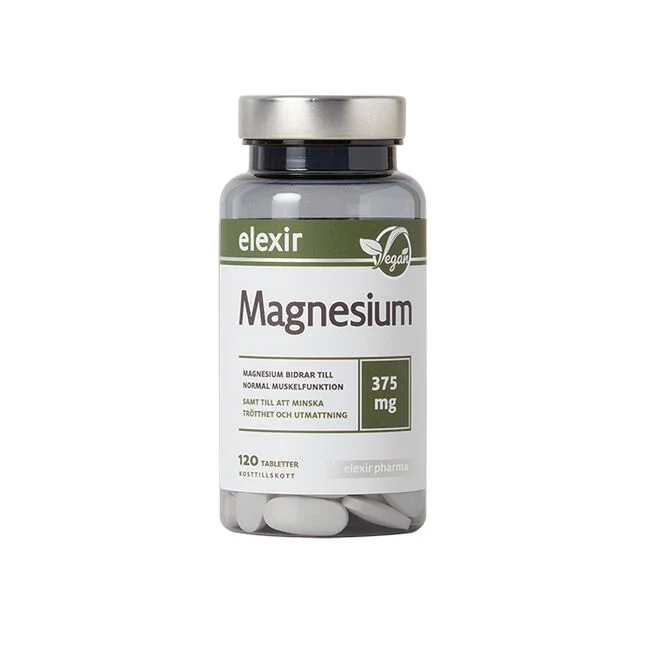 Magnesium 375 mg 120 tabletter