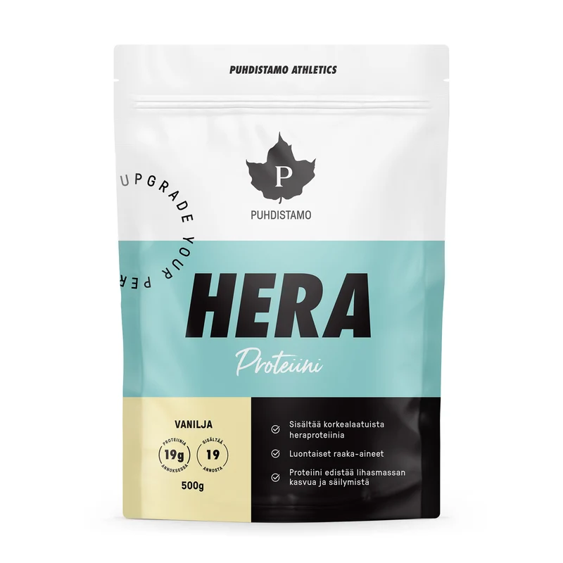 Athletics vassleprotein, vanilj, 500 g