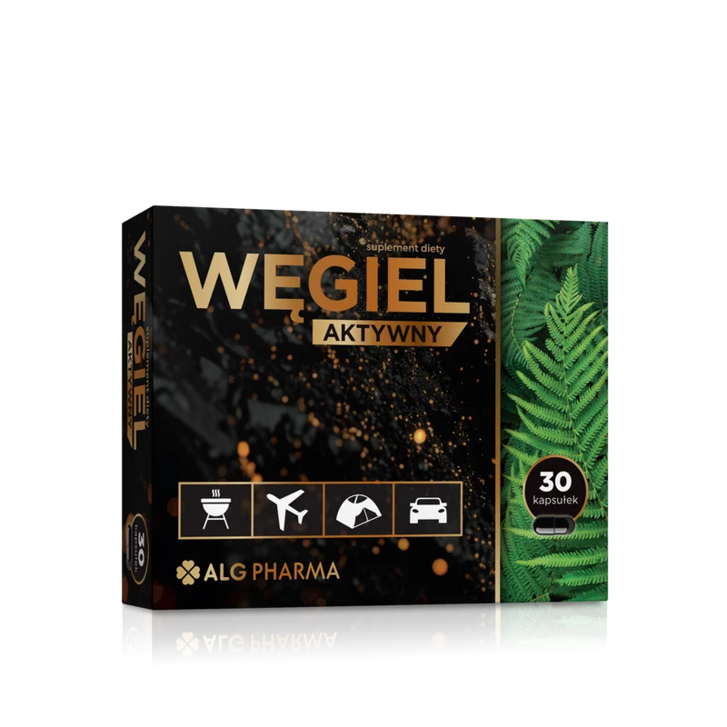 Alg Pharma Aktivkohle 30 Kapseln