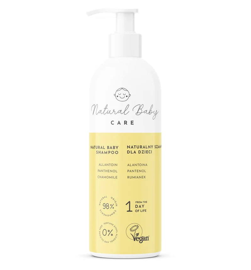 Natürliche Babypflege, natürliches Shampoo für Kinder, 200 ml
