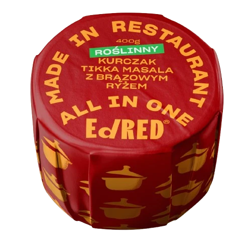 EdRED Gemüse-Huhn Tikka Masala mit braunem Reis 400 g
