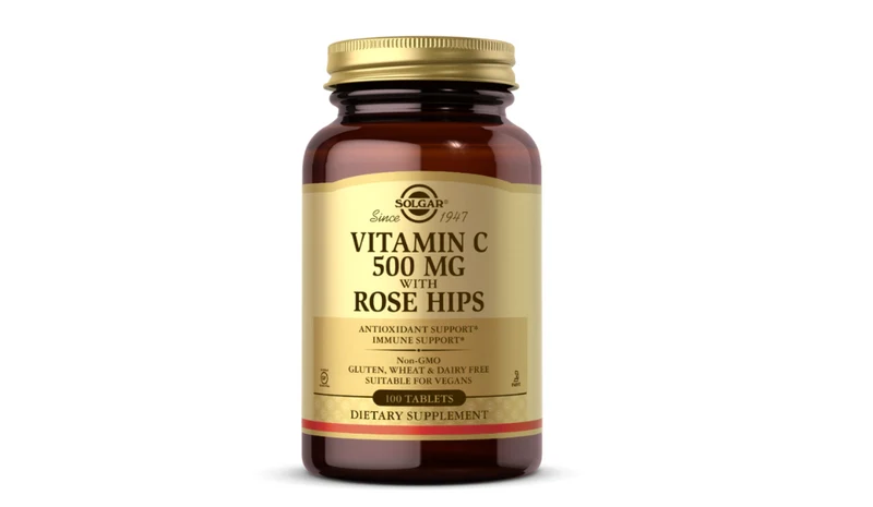 Vitamin C 500 mg mit Hagebutten (100 Tabl.)